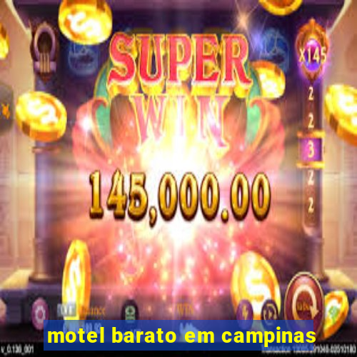 motel barato em campinas